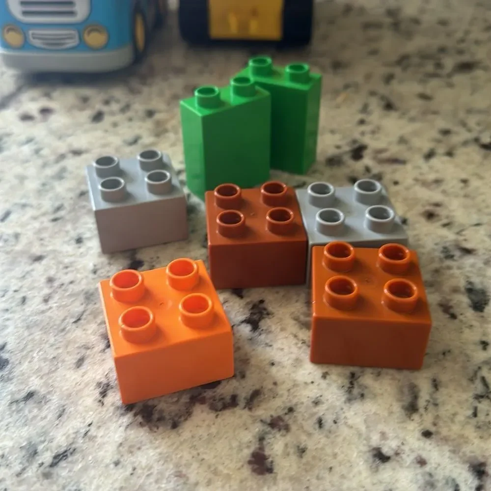 Lego Duplo Truck & Tracked Excavator